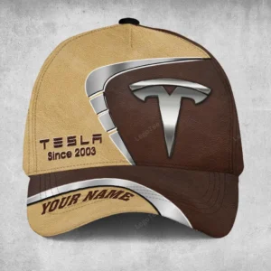 Tesla Cap for Car Lovers, Personalized Hat All Over Printed