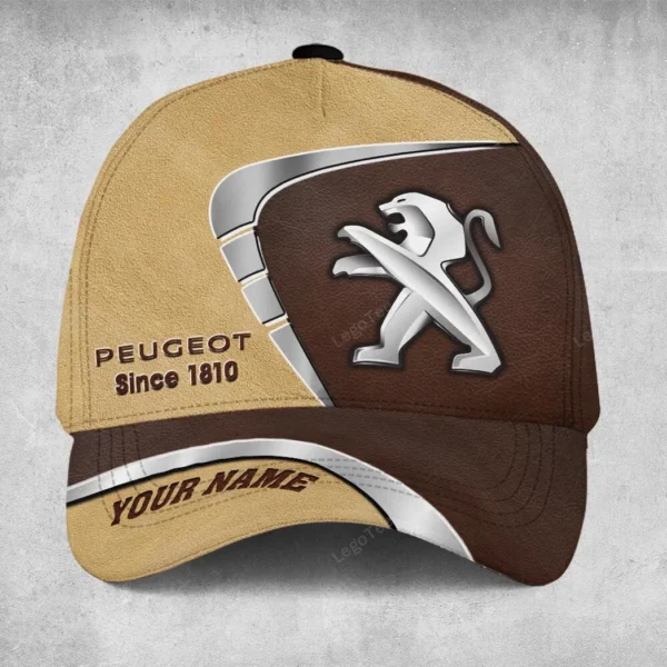 Peugeot Cap for Car Lovers, Hat All Over Print