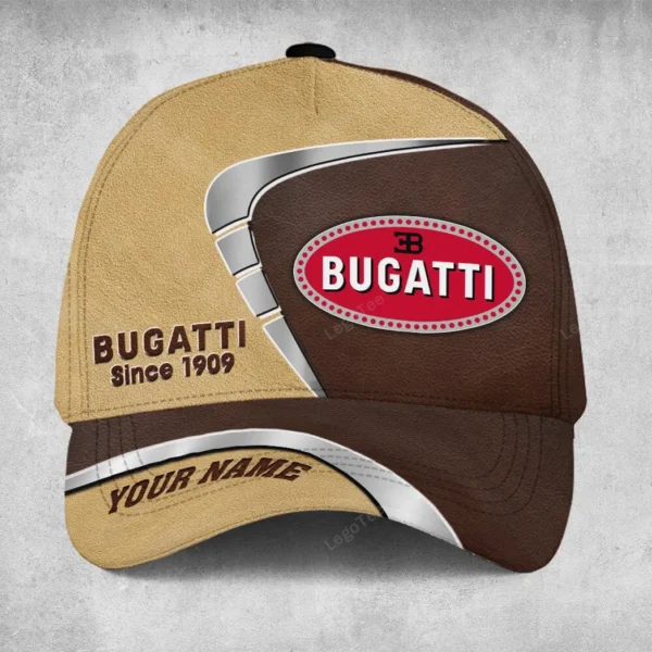 Bugatti Baseball Cap, Hat All Over Print