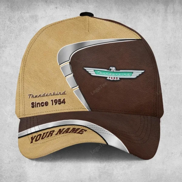 Thunderbird Black Cap, Personalized Hat All Over Printed