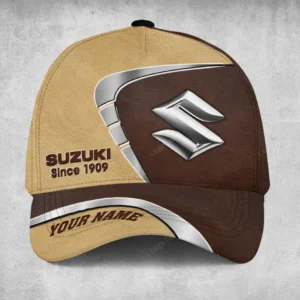 Suzuki Black Cap, Customized Name Hat All Over Print