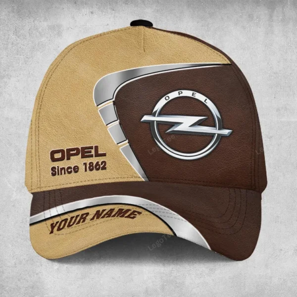 Opel Classic Cap, All-Over Printed Customized Hat for Car Lovers