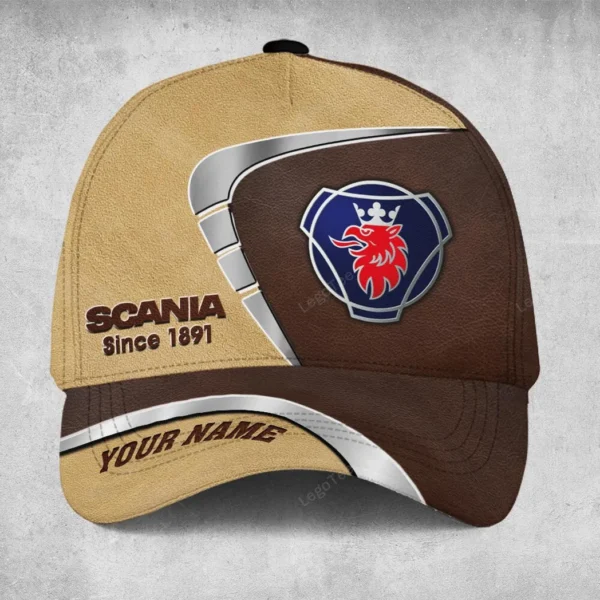 Scania Classic Cap, Customized Name Hat All Over Print VPCP2461152871