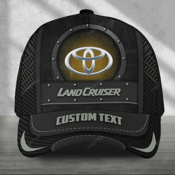 Toyota - Land Cruiser Black Cap, Hat All Over Print