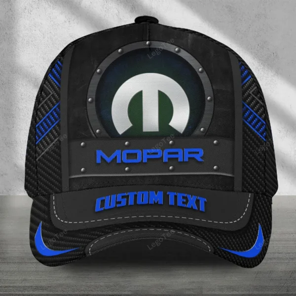 Mopar Black Cap, All-Over Printed Customized Hat