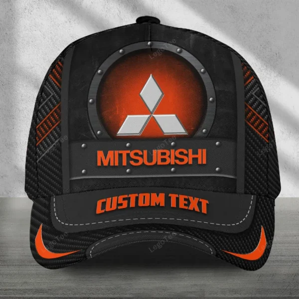 Mitsubishi Baseball Cap, Customized Name Hat All Over Print