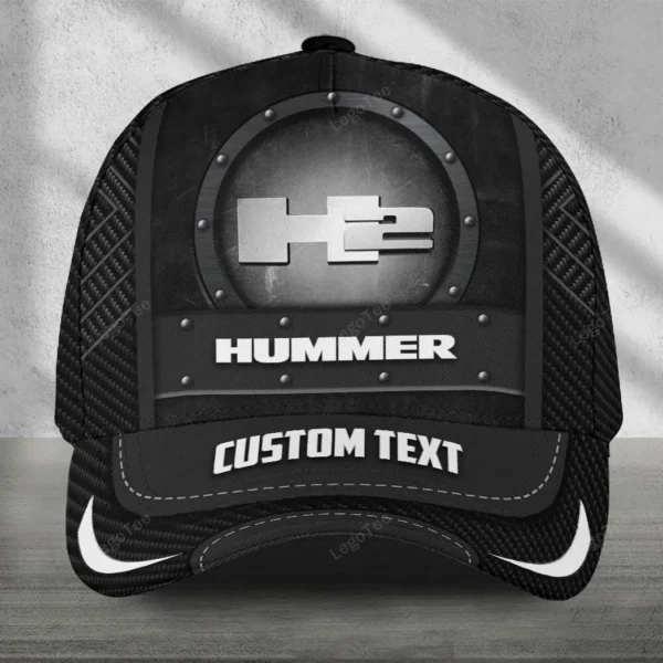 H2 Hummer Cap for Car Lovers, Customized Name Hat All Over Print