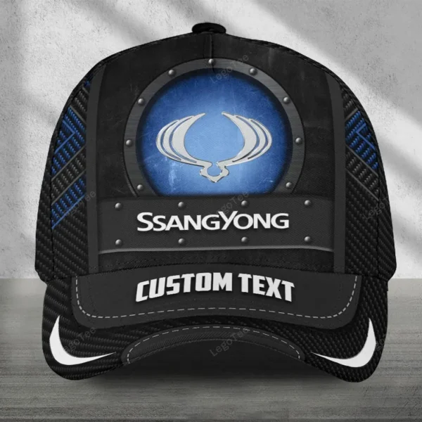 SsangYong Motor Baseball Cap, All-Over Printed Customized Hat