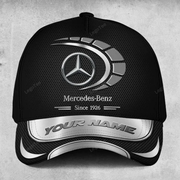 Mercedes-Benz Baseball Cap, Customized Name Hat All Over Print