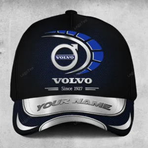 Volvo Cap for Car Lovers, Customized Name Hat All Over Print