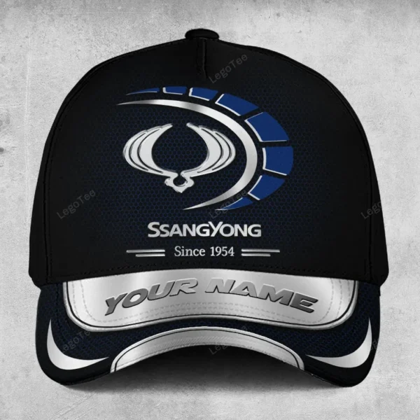 SsangYong Motor Classic Cap, Hat All Over Print