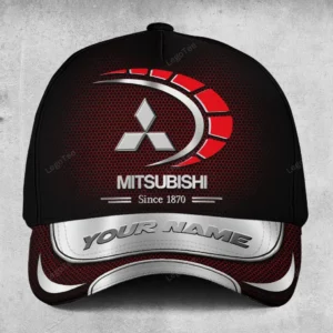 Mitsubishi Black Cap, Hat All Over Print VPCP2461153023