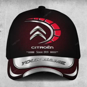 Citroen Black Cap, Customized Name Hat All Over Print VPCP2461153026