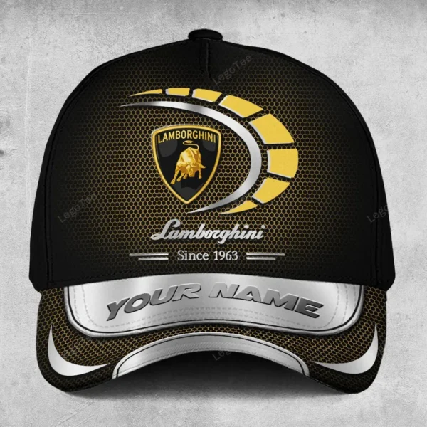 Lamborghini Baseball Cap, Hat All Over Print