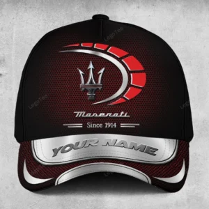 Maserati Baseball Cap, All-Over Printed Customized Hat