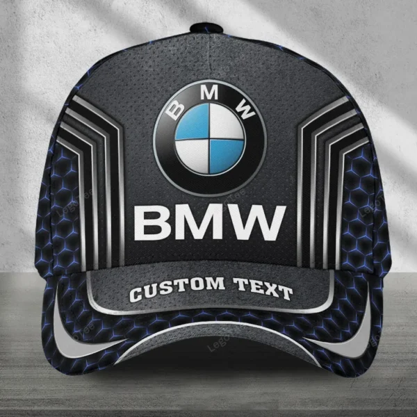 BMW Baseball Cap, Customized Name Hat All Over Print