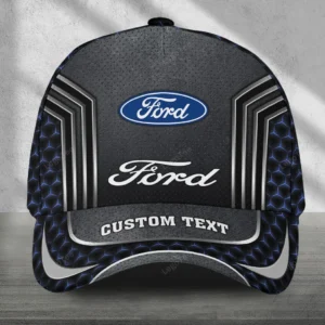 Ford Black Cap, Hat All Over Print VPCP2461153081