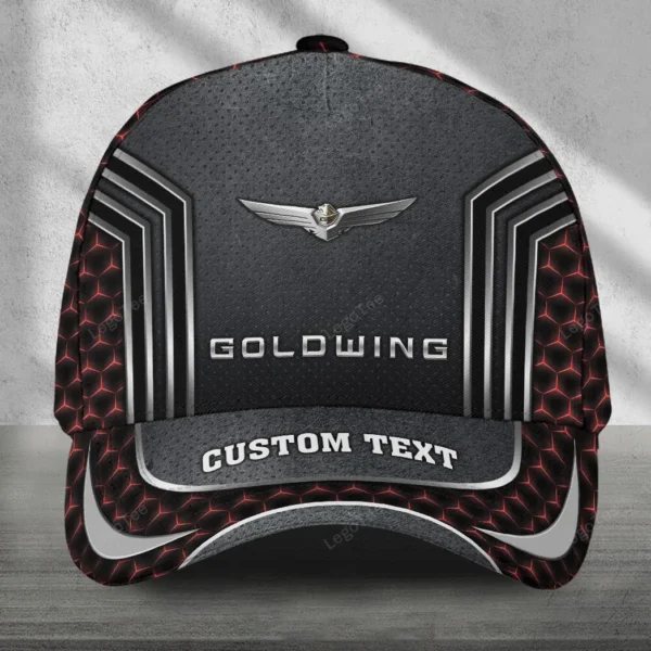 Honda Gold Wing Baseball Cap, Customized Name Hat All Over Print