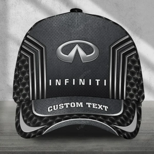 Infiniti Black Cap, Hat All Over Print