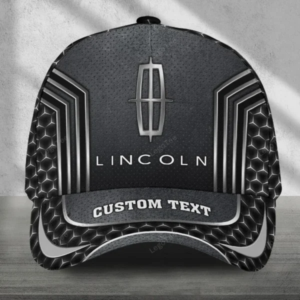 Lincoln Black Cap, Personalized Hat All Over Printed VPCP2461153101