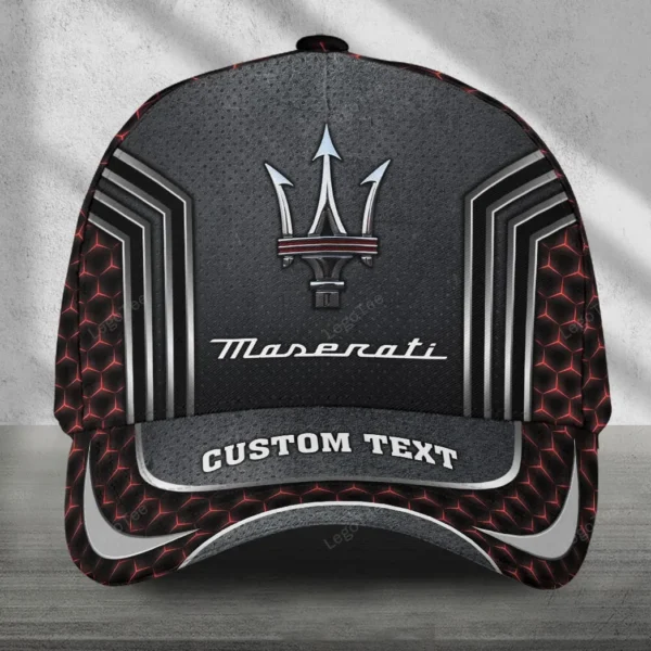 Maserati Classic Cap, Customized Name Hat All Over Print