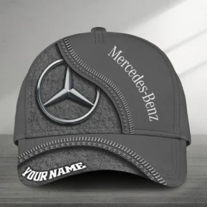 Mercedes-Benz Cap for Car Lovers, Customized Name Hat All Over Print