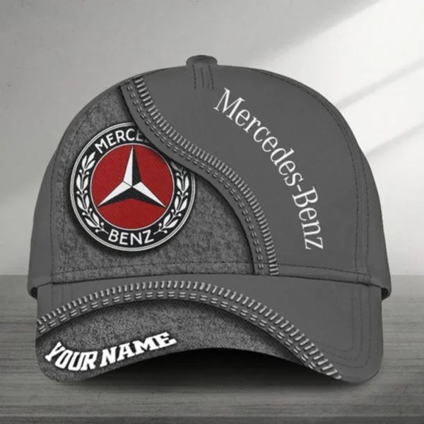 Mercedes-Benz Black Cap, Personalized Hat All Over Printed