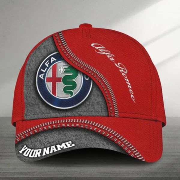 Alfa Romeo Baseball Cap, Customized Name Hat All Over Print VPCP2461153120