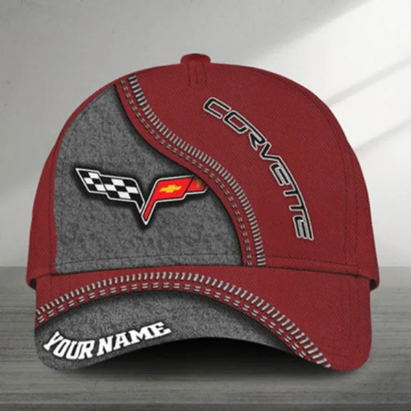 Corvette C6 Classic Cap, Customized Name Hat All Over Print