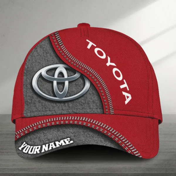 Toyota Classic Cap, All-Over Printed Customized Hat for Car Lovers