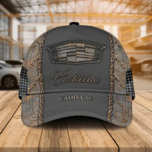 Cadillac Black Cap, Customized Name Hat All Over Print