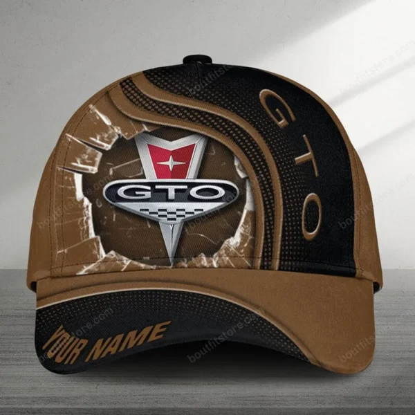 Personalized Pontiac GTO Cap for Car Lovers, All-Over Printed Customized Hat