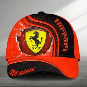 Personalized Ferrari car Baseball Cap, Father's Day, Birthday Gift