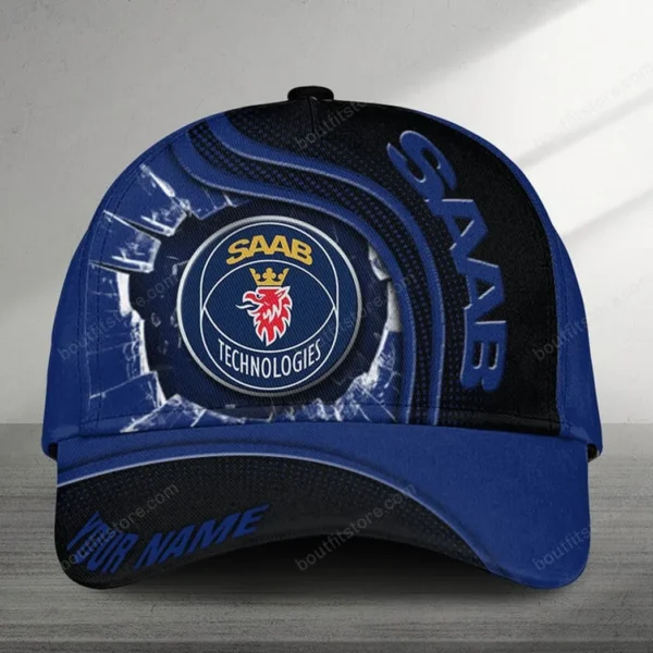 Personalized Saab car Baseball Cap, Personalized Hat All Over Printed