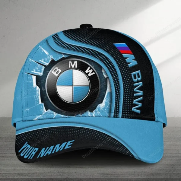 Personalized BMW Cap for Car Lovers, Personalized Hat All Over Printed