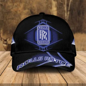 Rolls Royce Black Cap, Hat All Over Print VPCP2461153184