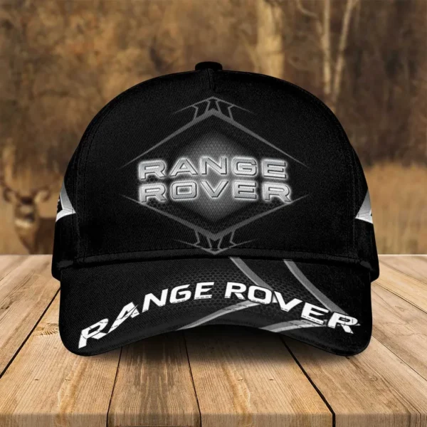 Range Rover Black Cap, Customized Name Hat All Over Print