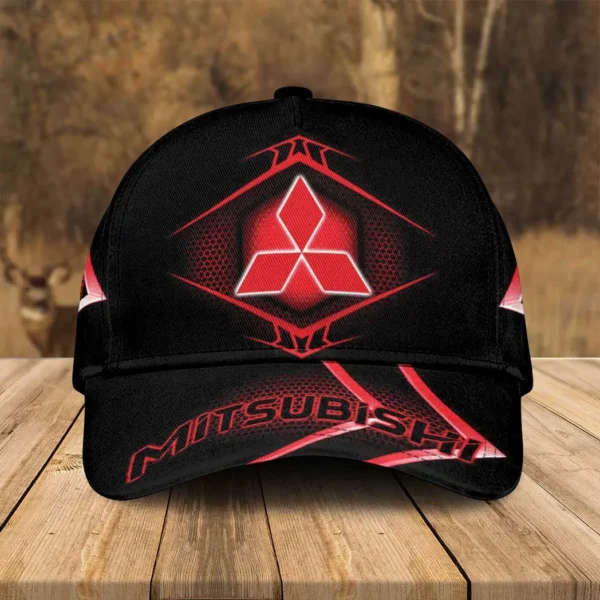 Mitsubishi Motors Baseball Cap, Personalized Hat All Over Printed