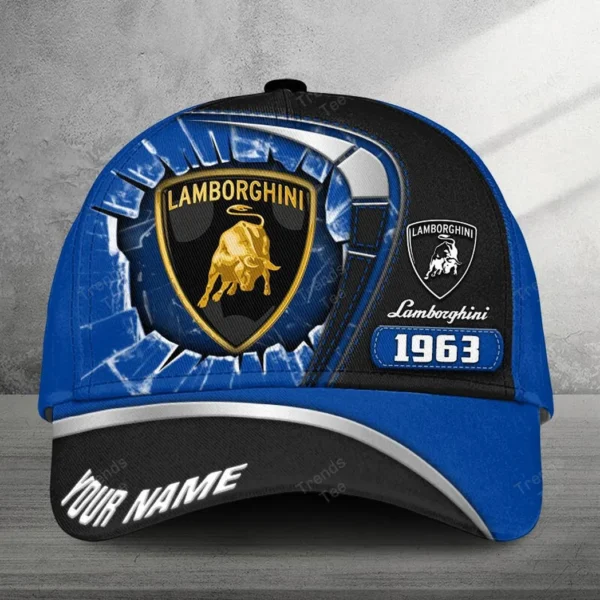 Lamborghini Classic Cap, Personalized Hat All Over Printed VPCP2461153215