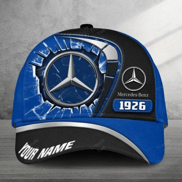 Mercedes-Benz Cap for Car Lovers, All-Over Printed Customized Hat