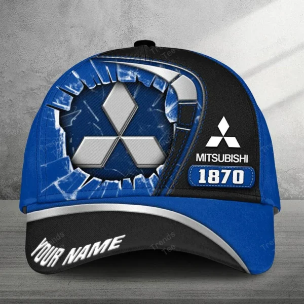 Mitsubishi Cap for Car Lovers, All-Over Printed Customized Hat