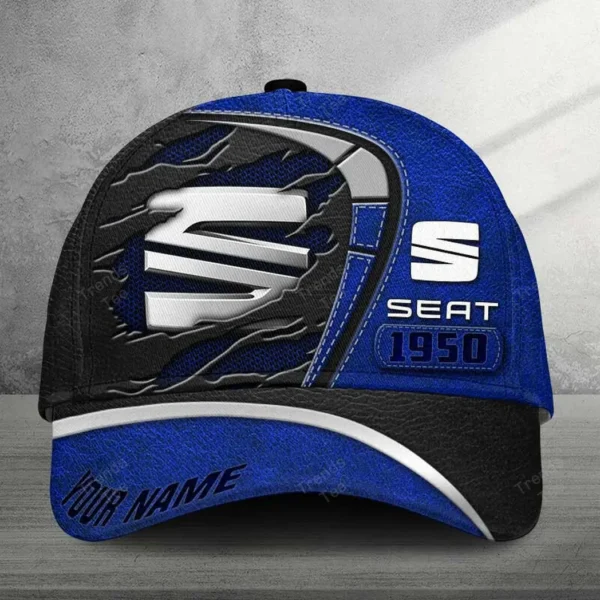 Seat Black Cap, Personalized Hat All Over Printed VPCP2461153289