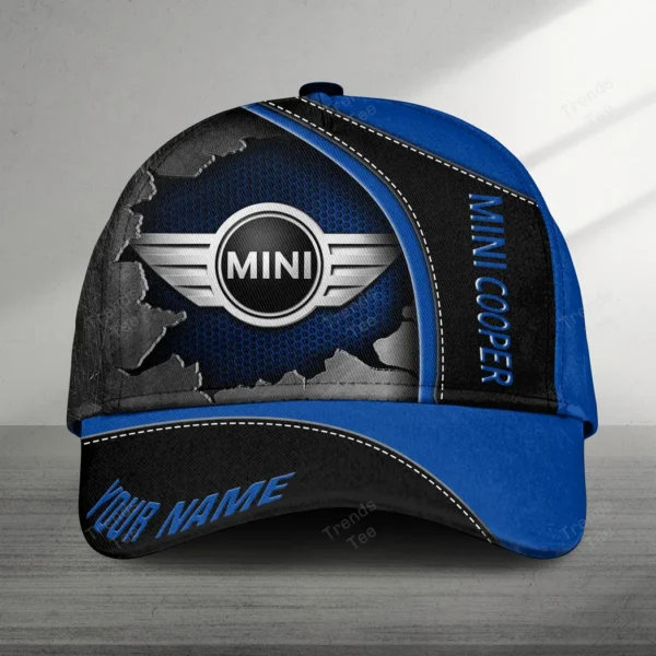 Mini cooper Black Cap, Customized Name Hat All Over Print VPCP2461153293