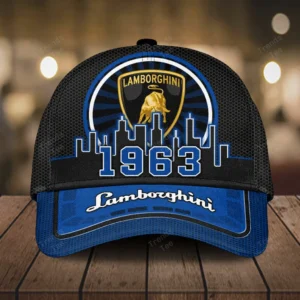 Lamborghini Classic Cap, Customized Name Hat All Over Print VPCP2461153306