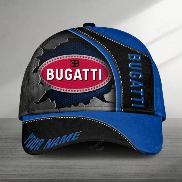 Bugatti Cap for Car Lovers, All-Over Printed Customized Hat