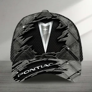 Pontiac Black Cap, Personalized Hat All Over Printed VPCP2461153449