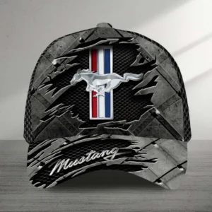 Ford Mustang Cap for Car Lovers, Customized Name Hat All Over Print