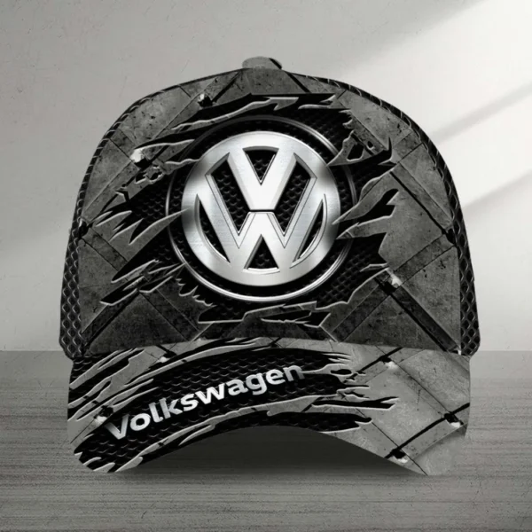 Volkswagen Black Cap, Personalized Hat All Over Printed VPCP2461153489