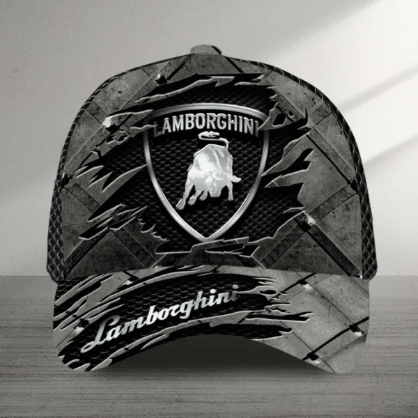 Lamborghini Cap for Car Lovers, All-Over Printed Customized Hat