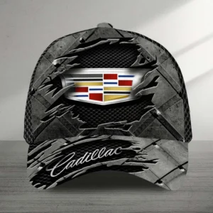 Cadillac Black Cap, Personalized Hat All Over Printed